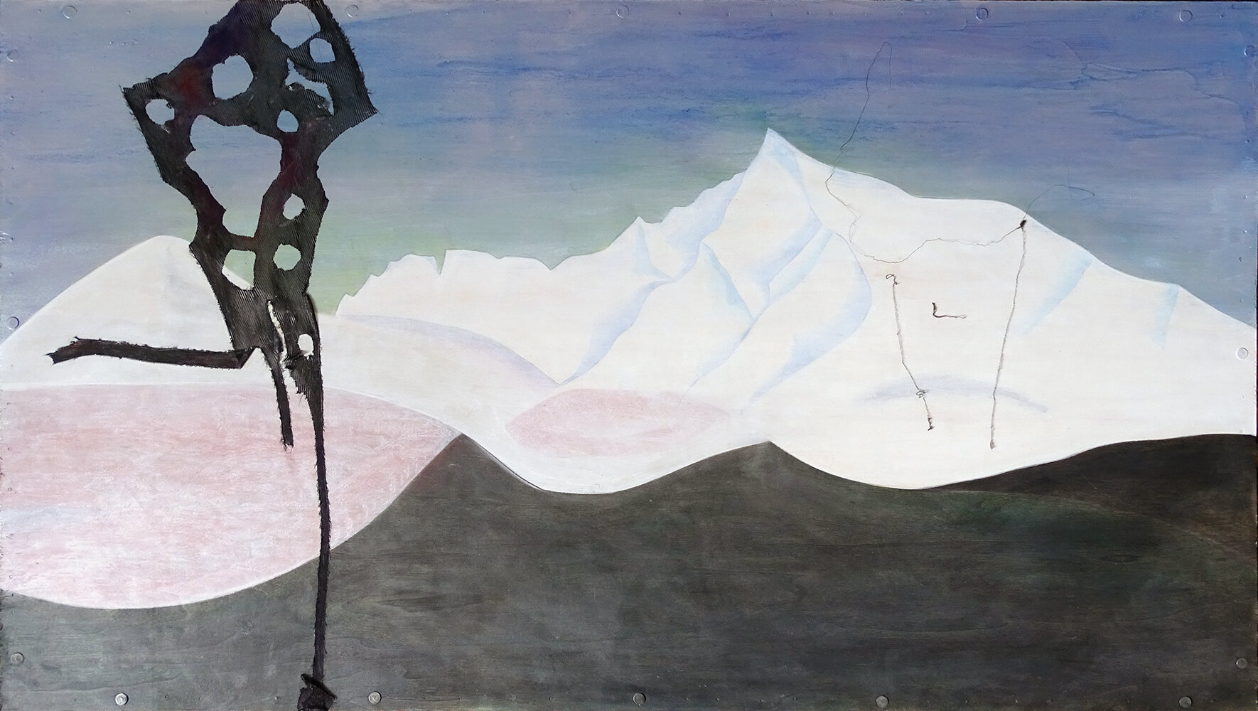 Kriváň / Kriváň mt., triptych (vpravo), 2023-4