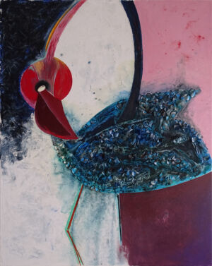 Blue Flamingo, 2025